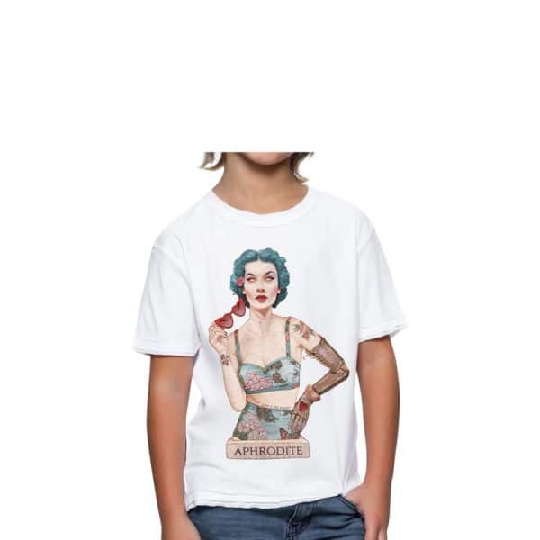 aphrodite - kid's t-shirt