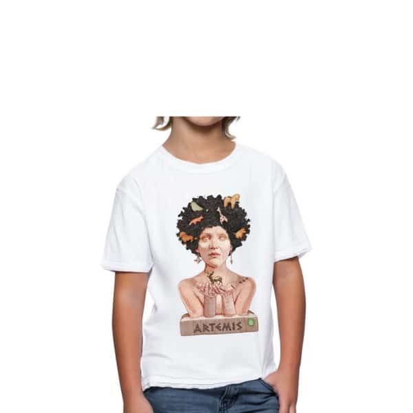 artemis- kid's t-shirt