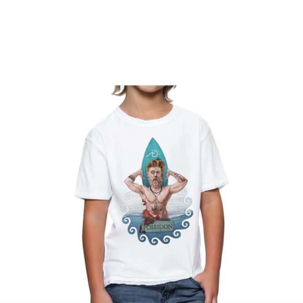 poseidon - kid's t-shirt