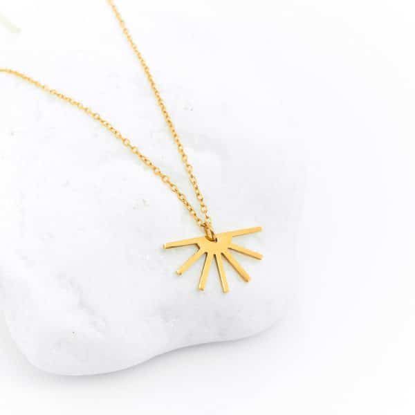 necklace sun rays