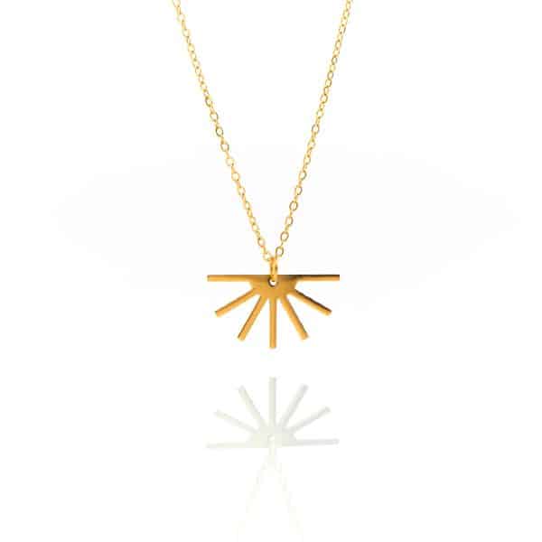 necklace sun rays